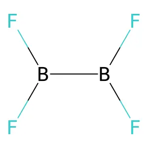 四氟化二硼 structure