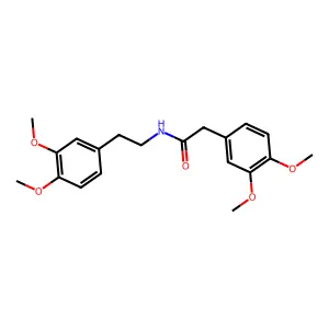 N-(3,4-dimethoxyphenethyl)-2-(3,4-dimethoxyphenyl)acetamide structure