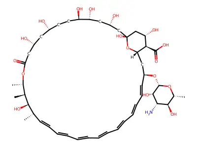 两性霉素B structure