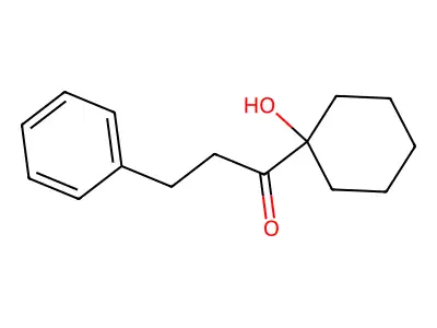 1-(1-Hydroxycyclohexyl)-3-phenylpropan-1-one structure