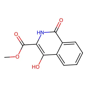 4-hydroxy-3-methyl-2H-isoquinolin-1-one structure