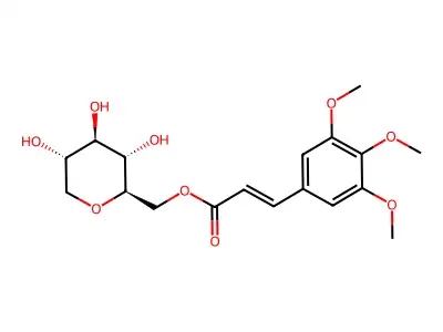 Tenuifoliside D structure