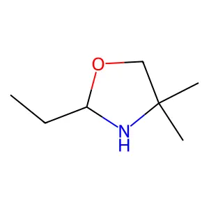 Oxazolidine, 2-ethyl-4,4-dimethyl- structure