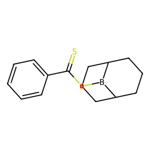 9-Borabicyclo[3.3.1]nonane, 9-[(phenylthioxomethyl)thio]- structure