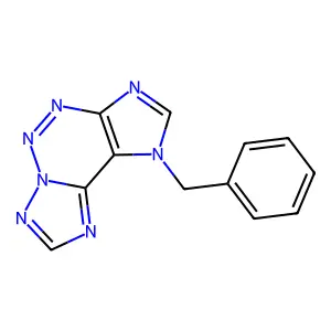 1-Benzyl-1h-imidazo[4,5-e][1,2,4]triazolo[1,5-c][1,2,3]triazine structure