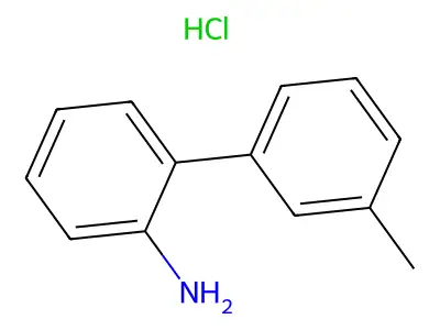 2-Amino-3'-methylbiphenyl hydrochloride structure