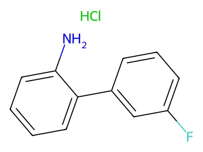 3'-Fluoro-[1,1'-biphenyl]-2-amine hydrochloride structure