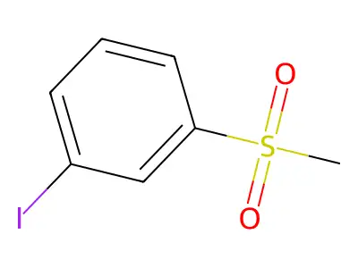 1-Iodo-3-methanesulfonylbenzene structure