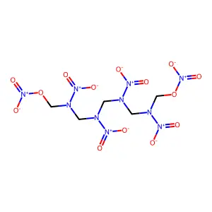 2,4,6,8-Tetranitro-2,4,6,8-tetraazanonane-1,9-diyl dinitrate structure