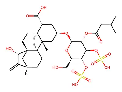 苍术苷酸 structure