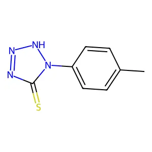 1-p-tolyl-1H-tetrazole-5-thiol structure