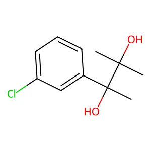 2-(3-Chlorophenyl)-3-methyl-2,3-butanediol structure