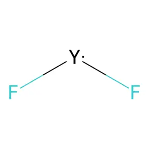 二氟化钇 structure