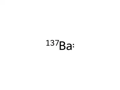 鋇-137 structure