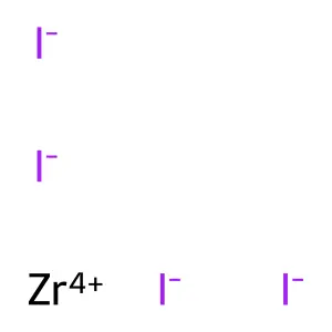 四碘化鋯 structure