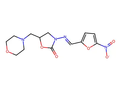 呋喃他酮 structure