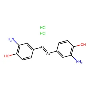 灑爾佛散 structure