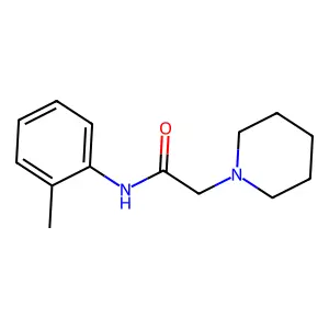 N-(O-Tolyl)-3-N'-piperidinoacetamide structure