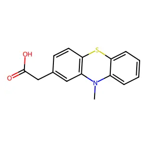 美他齐酸 structure