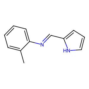 2-甲基-N-(1H-吡咯-2-基亚甲基)苯胺 structure