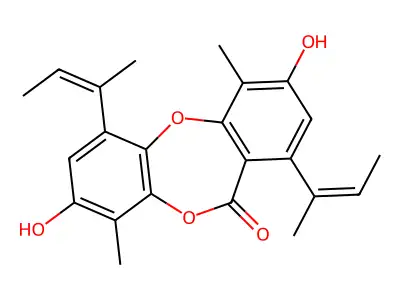 磷脂他汀 structure