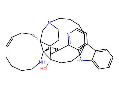 Manzamine J structure