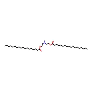 (Methylimino)diethane-1,2-diyl distearate structure