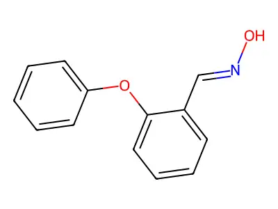 2-Phenoxybenzaldoxime structure