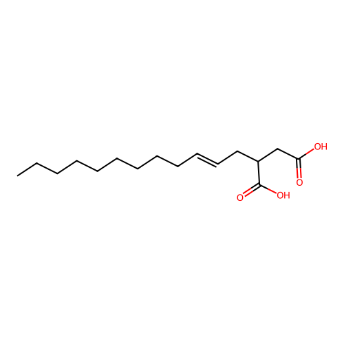 Dodec-2-enylsuccinic acid structure