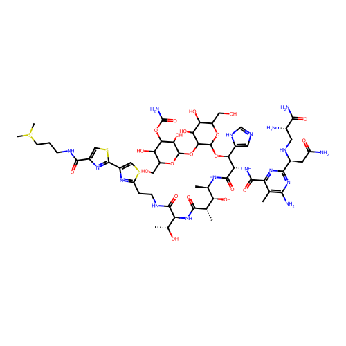 Bleomycin structure