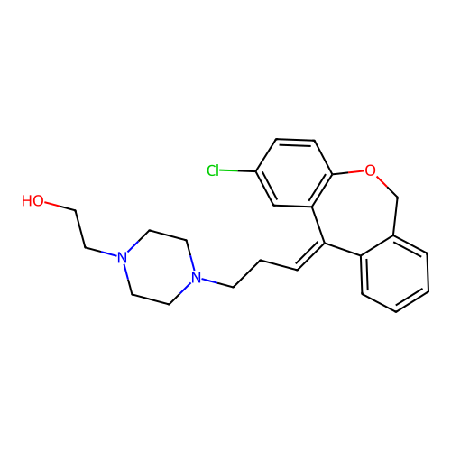Pinoxepin structure