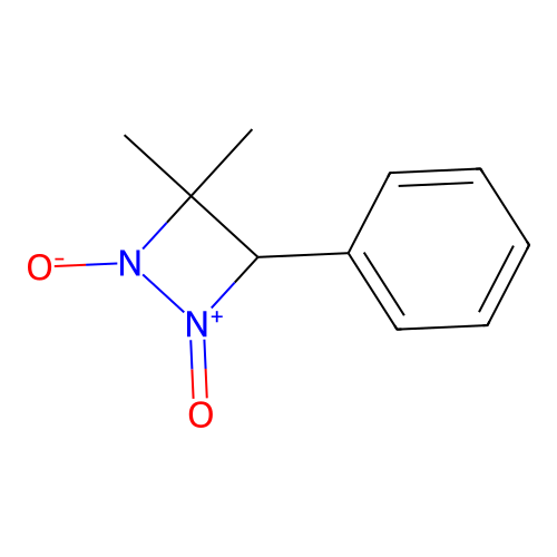 1,2-Diazete, 3,4-dihydro-3,3-dimethyl-4-phenyl-, 1,2-dioxide structure