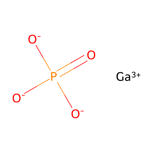 Phosphoric acid gallium salt structure