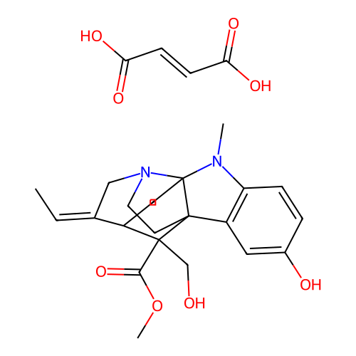 Dihydroakuammine structure