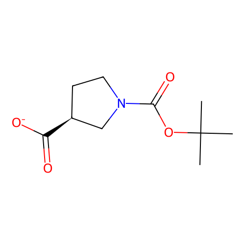 1,3-Pyrrolidinedicarboxylic acid, 1-(1,1-dimethylethyl) ester, (3S)- structure