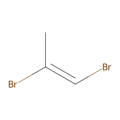 1,2-Dibromopropene structure