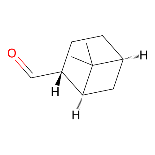 (1alpha,2alpha,5alpha)-6,6-Dimethylbicyclo(3.1.1)heptane-2-carbaldehyde structure