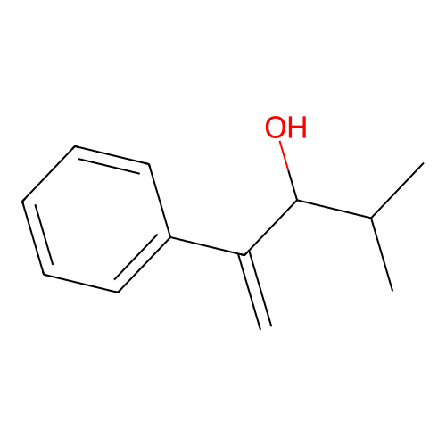 4-Methyl-2-phenyl-1-penten-3-ol structure