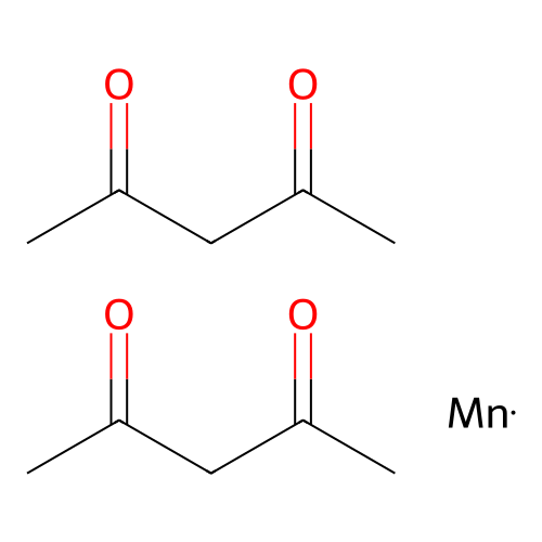 乙酰丙酮锰(II) structure
