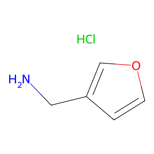 1-(Furan-3-yl)methanamine hydrochloride structure