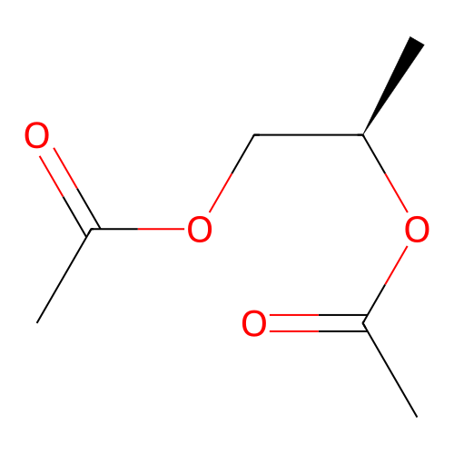 (2R)-Propane-1,2-diyl diacetate structure