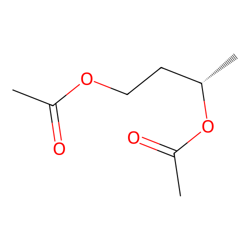 1,3-Butanediol diacetate, (+)- structure