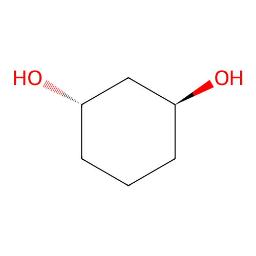 (1S,3S)-cyclohexane-1,3-diol structure