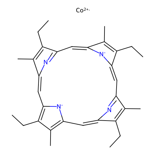 Co-TETMP complex structure