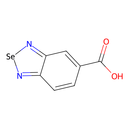 2,1,3-Benzoselenadiazole-5-carboxylic acid structure
