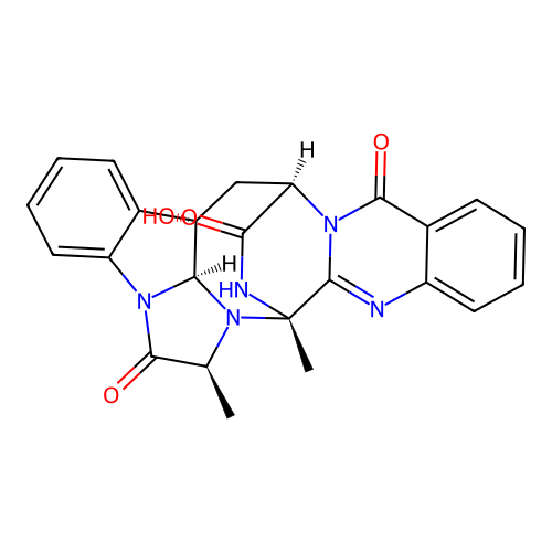 FUMIQUINAZOLINE D structure
