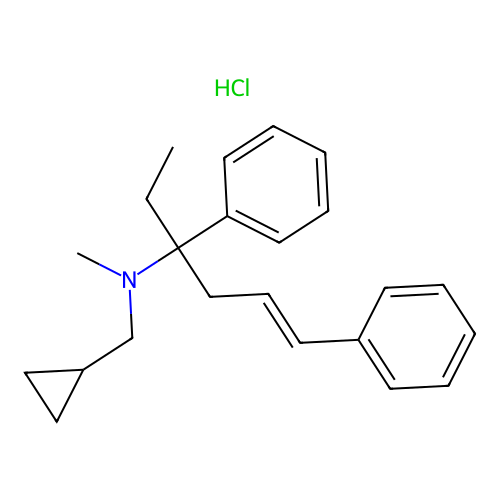 Igmesine hydrochloride structure