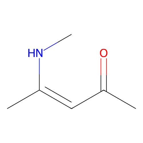4-Methylaminopent-3-en-2-one structure