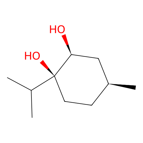4-Hydroxymenthol structure