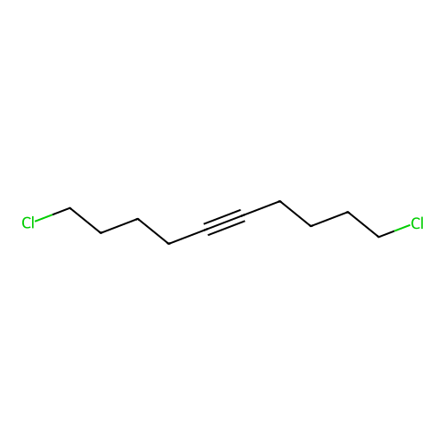 1,10-Dichlorodec-5-yne structure